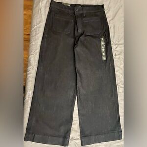 Banana Republic High Rise Wide Leg Denim